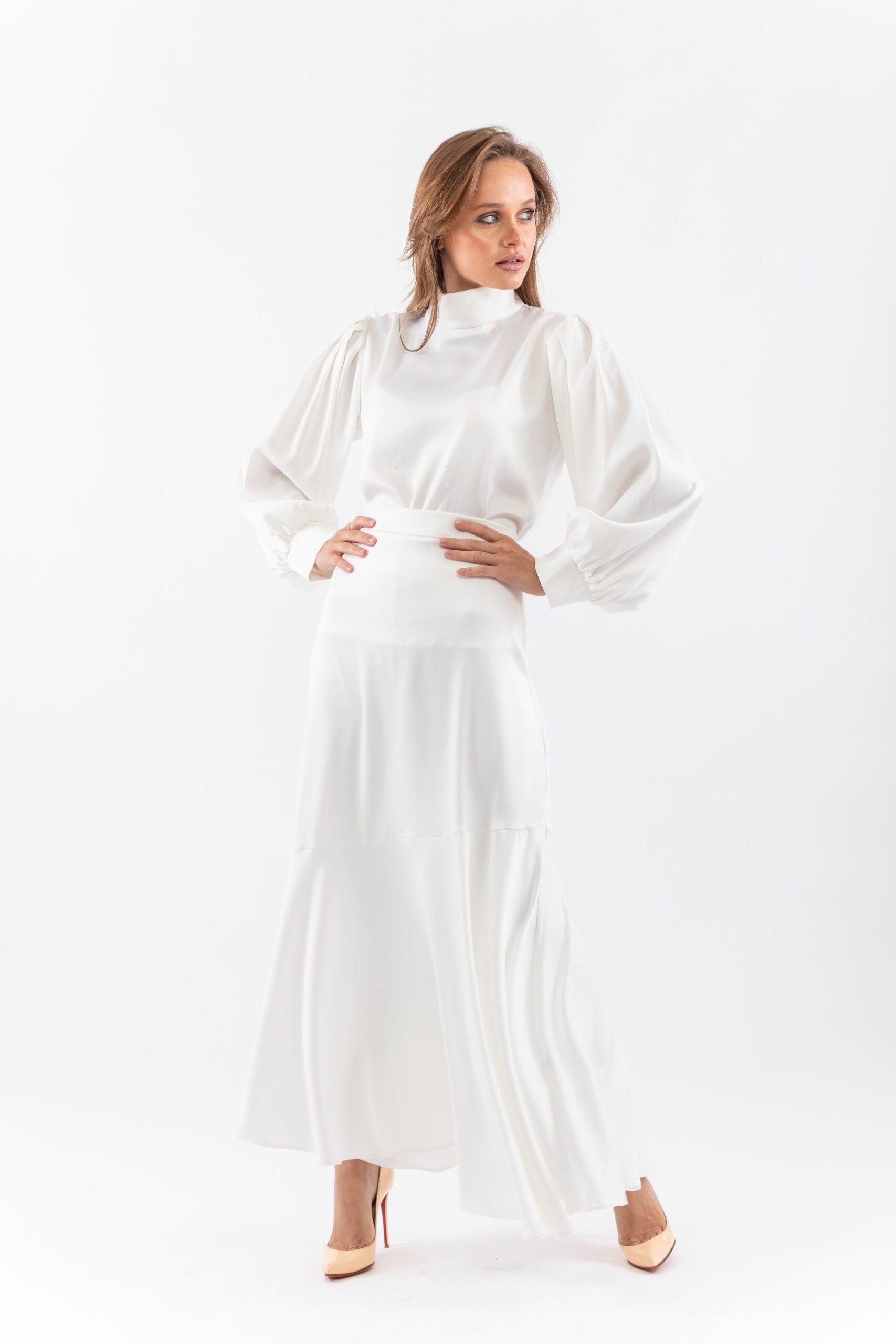 White Skirt Set - BOUTIQNA